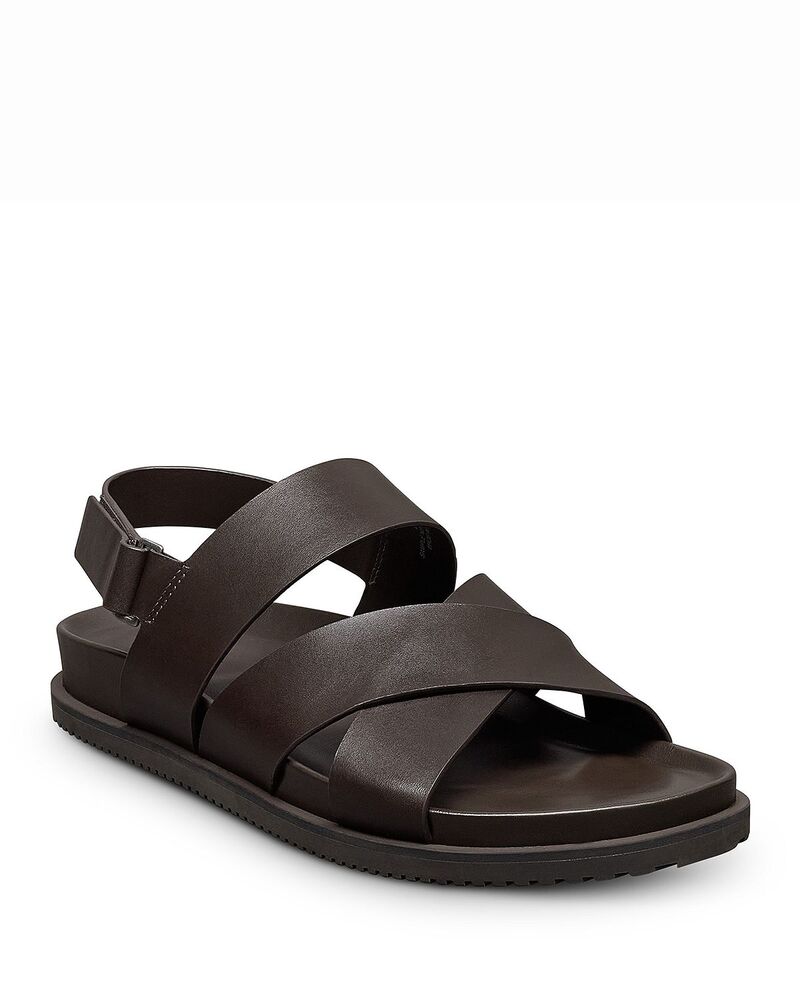 ウディアレン エドモンズ メンズ シューズ サンダル Allen Edmonds Men\u0027s Davenport Fisherman Sandals Dark Brown 赤銅色