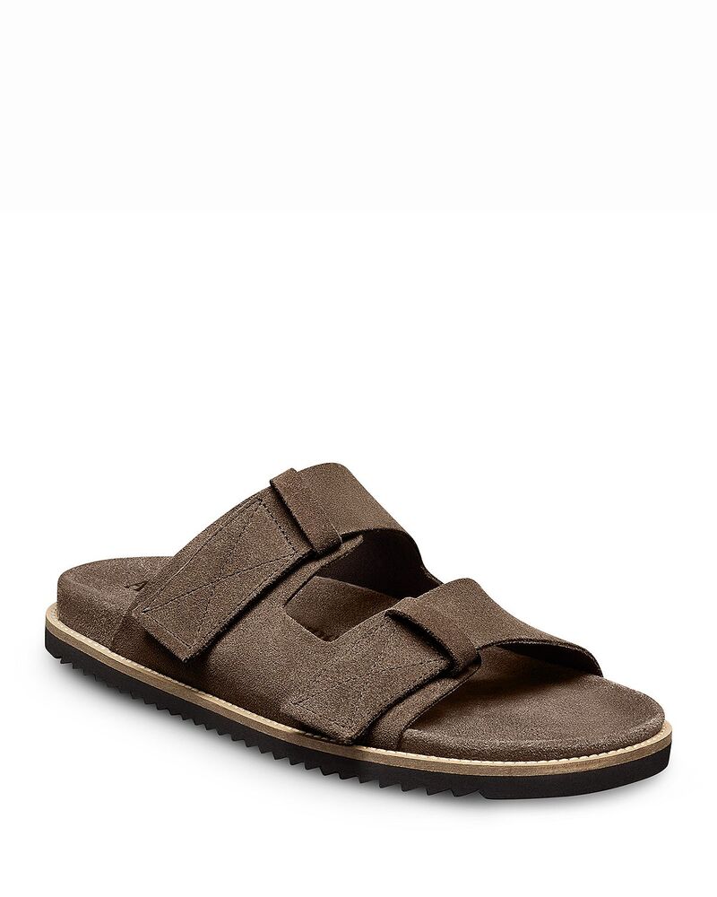 ウディアレン エドモンズ メンズ シューズ サンダル Allen Edmonds Men\u0027seagrove Slide Sandals Chocolate 黒茶