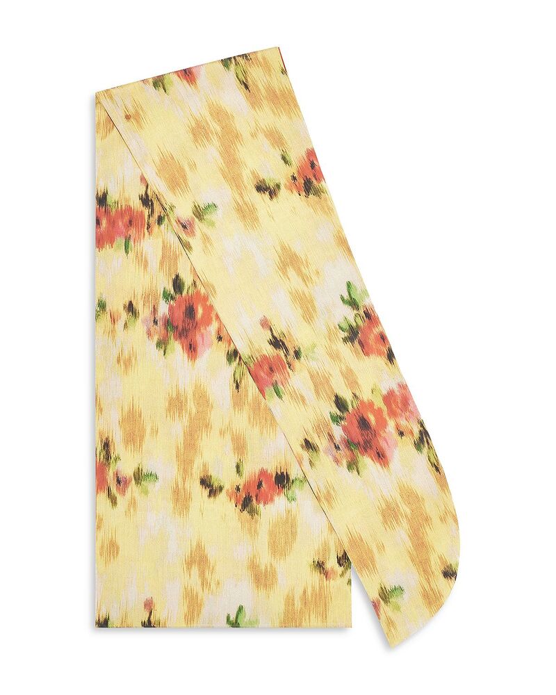 ガニー レディース 付属品 マフラー・ストール・スカーフラワー柄 刷り上げる 御花 GANNI Abstract Floral Print Wrap Scarf Aurora