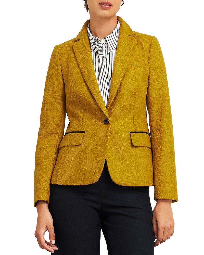 ホッブスロンドン レディース アウター ジャケット・ブルゾン ウール ブレザー HOBBS LONDON Blake Wool Blazer Ochre