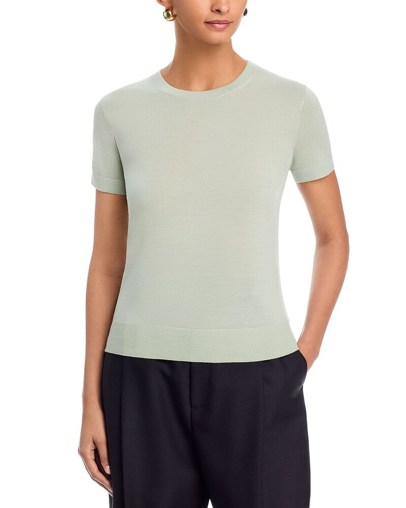 セオリー レディース トップス Tシャツ Theory Regal Basic Tee Sea Glass