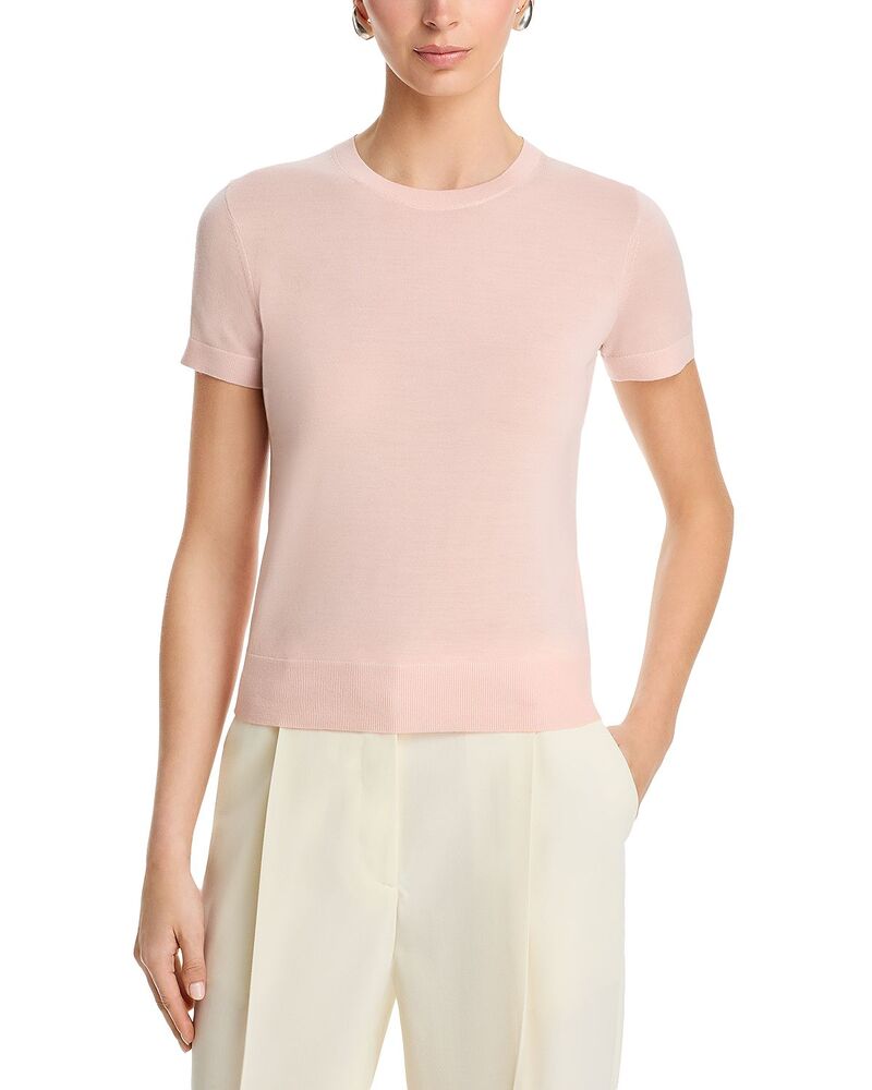 セオリー レディース トップス Tシャツ Theory Regal Basic Tee Warm Pink ピンク