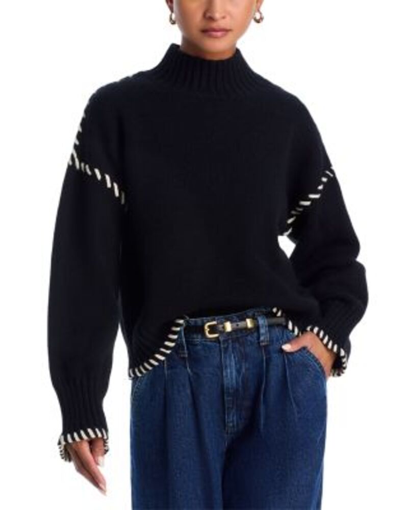 エン セゾン レディース アウター ニット・セーター En Saison Merrill Whip Stitch Sweater One-Size