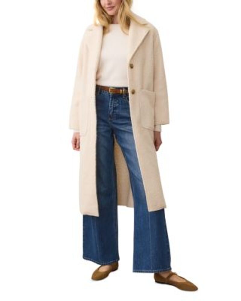 マリーン レイヤー レディース アウター コート Marine Layer Colette Oversized Sherpa Topcoat One-Size