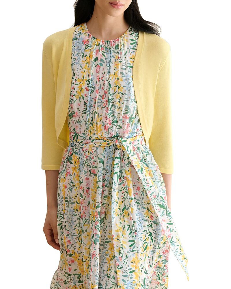 ホッブスロンドン レディース アウター ジャケット・ブルゾン HOBBS LONDON Carrie Bolero Jacket Pale Yellow イエロー