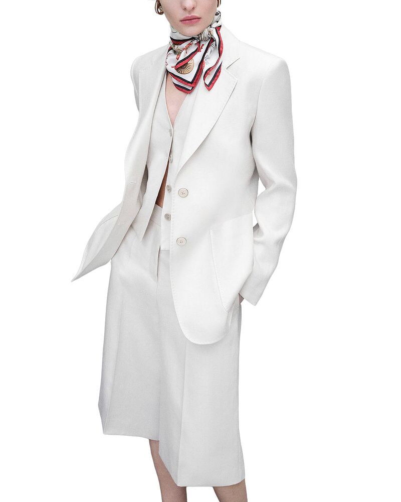 マックスマーラ レディース アウター ジャケット・ブルゾン ブレザー Max Mara Mxmvolonta Single Breasted Blazer Beige ベージュ|ReVida 店