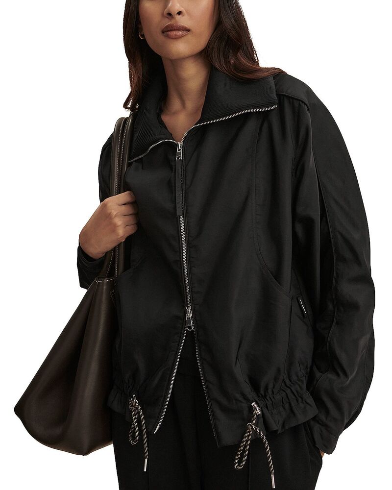 バーレイ レディース アウター ジャケット・ブルゾン Varley Lotta Blouson Jacket Black ブラック|ReVida 店