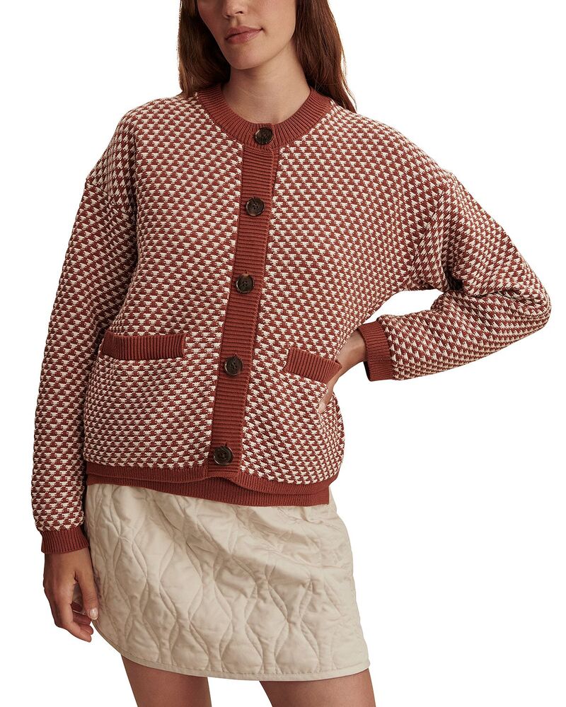 バーレイ レディース アウター 上衣・上衣 編み物 Varley Elmwicknit Jacket Maple
