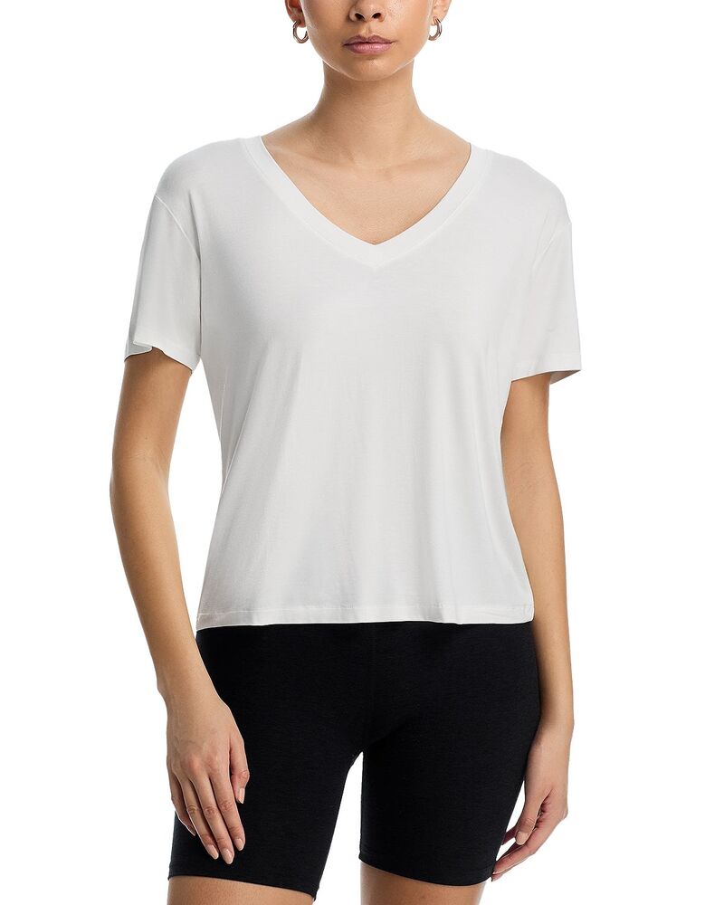 スピリッツフィフティファイブ レディース トップス プルオーバー Vのど首 プルオーバー Splits59 Georgia Jersey V Neck Tee White 白いこと