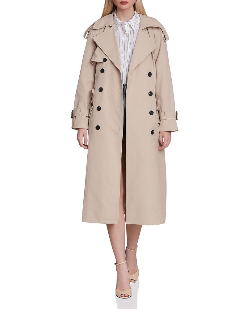 アヴェックレフィーユ レディース アウター 厚地の外套 Avec Les Filles Trench Coat Wheat