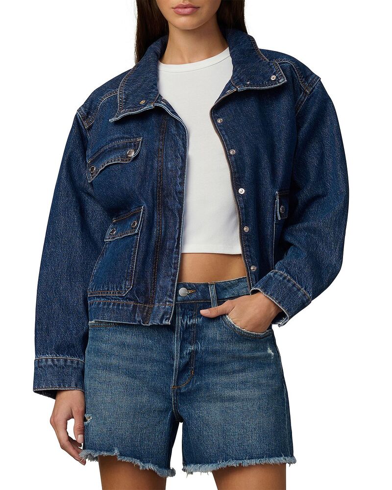 ジョーズジーンズ レディース アウター ジャケット・ブルゾン デニム Joe's Jeans The Farah Denim Jacket Ripple デニム
