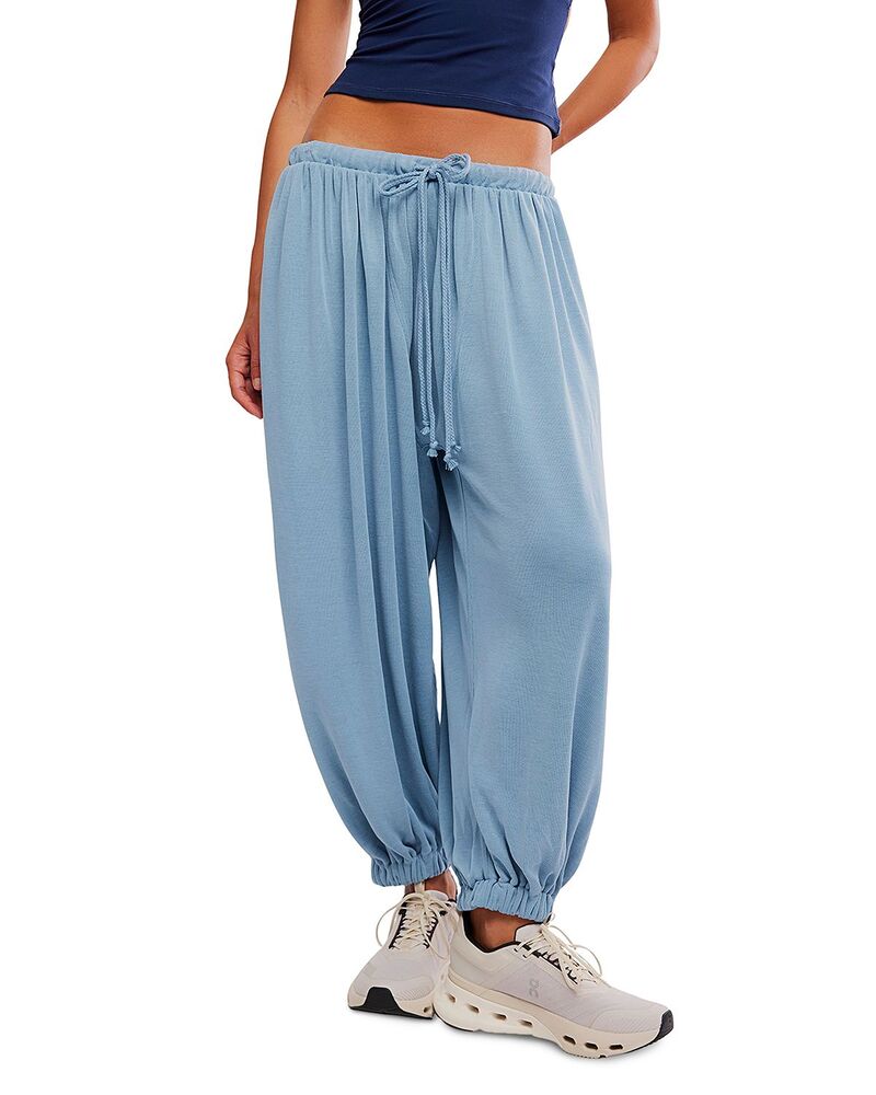 フリーピープル レディース ボトムス 心地好いズボン下 Free People Momentum Pants Blue Moon 青み
