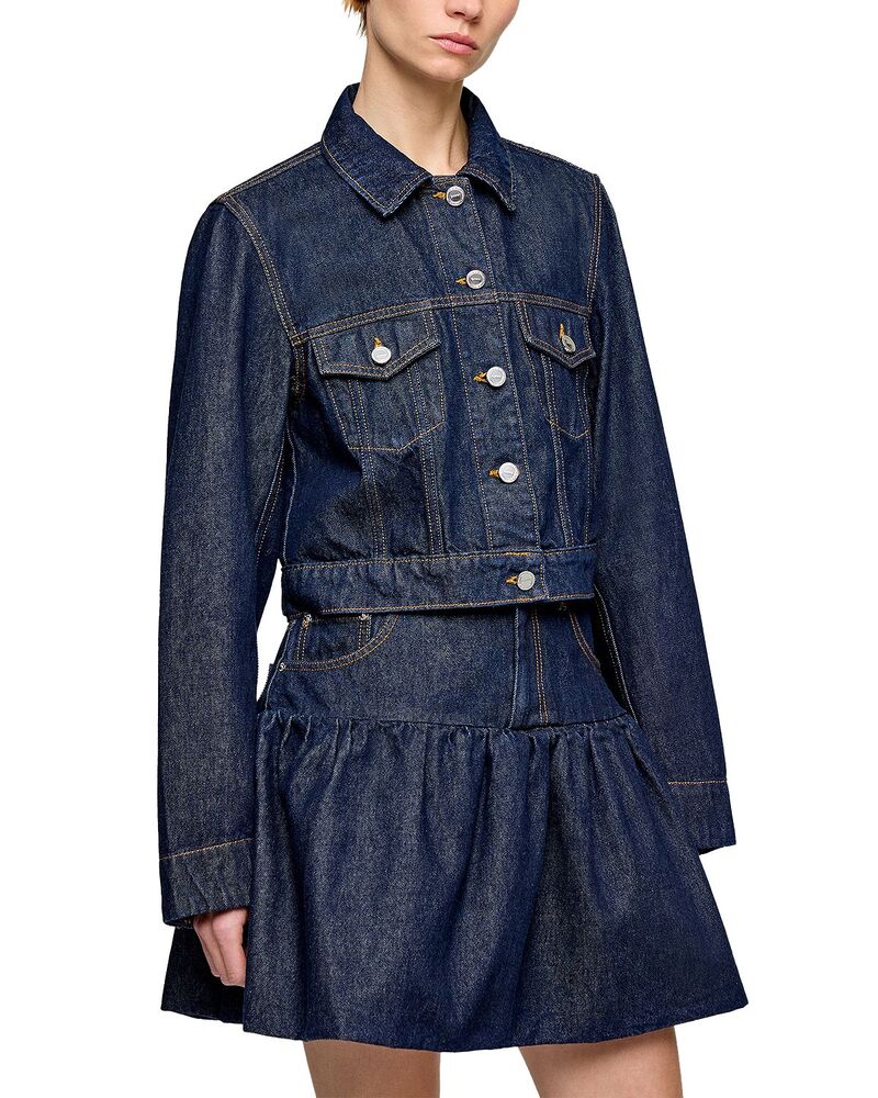 ガニー レディース アウター ジャケット・ブルゾン デニム GANNI Rinse Denim Jacket Rinse デニム｜ReVida 店 62,040円