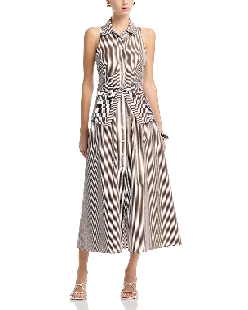 タニアテイラー レディース トップス ワンピース Tanya Taylor Hannah Dress Acorn/Optic White ホワイト