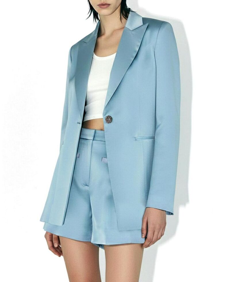 エーエスバイディーエフ レディース アウター ジャケット・ブルゾン ブレザー AS by DF Archer Boyfriend Blazer Turquoise/Aqua ターコイズ