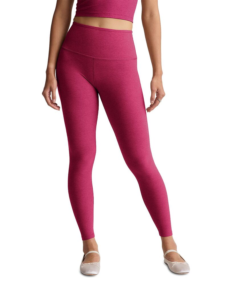 ビヨンドヨガ レディース ボトムス レギンス ミディ Beyond Yoga Spacedye Caught In The Midi High Waisted Legging Sangria Heather ヘザー 17,870円