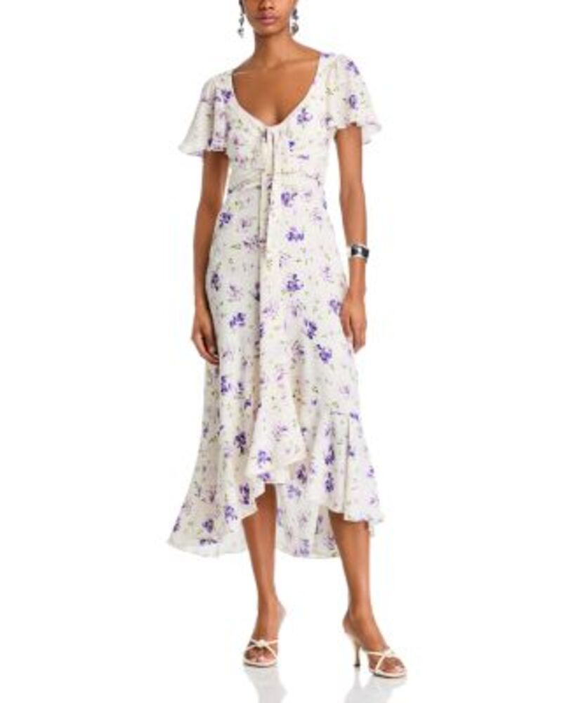 サンク セプト レディース トップス ワンピース Cinq Septossed Poppies Isha Dress One-Size