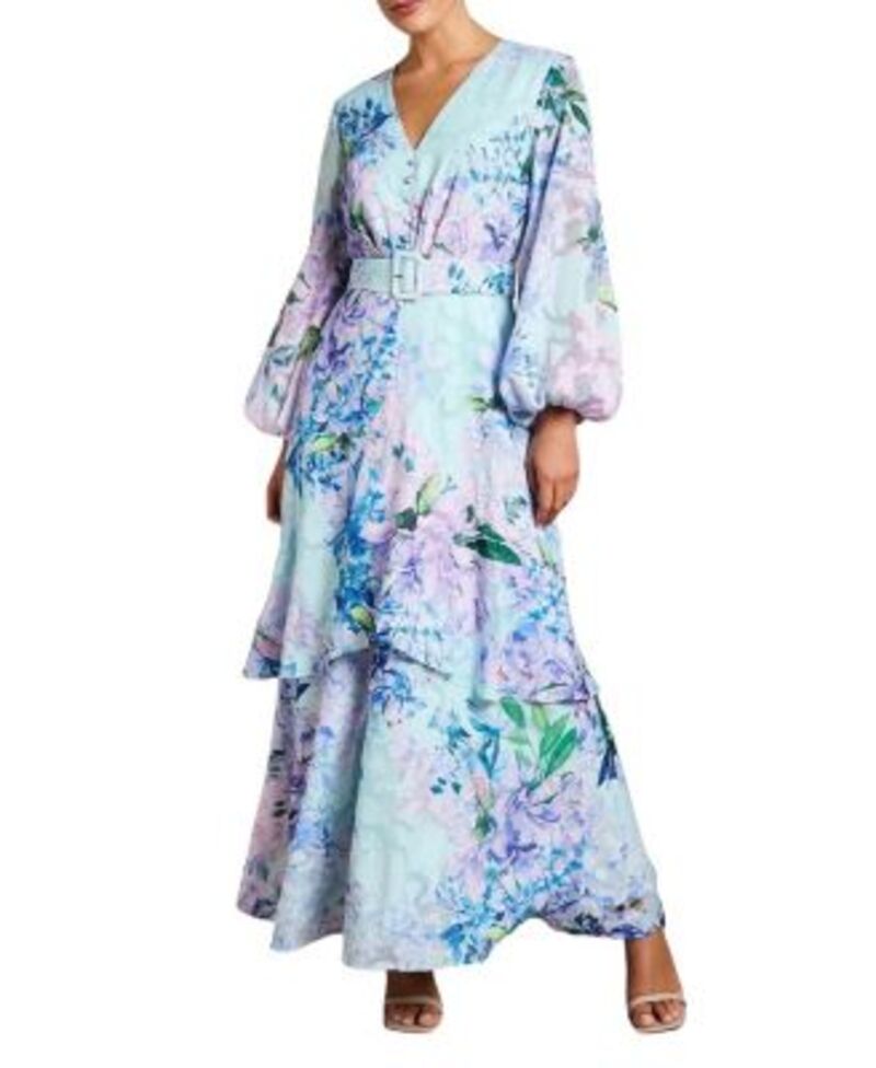 コースト レディース トップス ワンピース シフォン マキシ Coast Long Sleeve Chiffon Belted Maxi Dress One-Size 36,270円