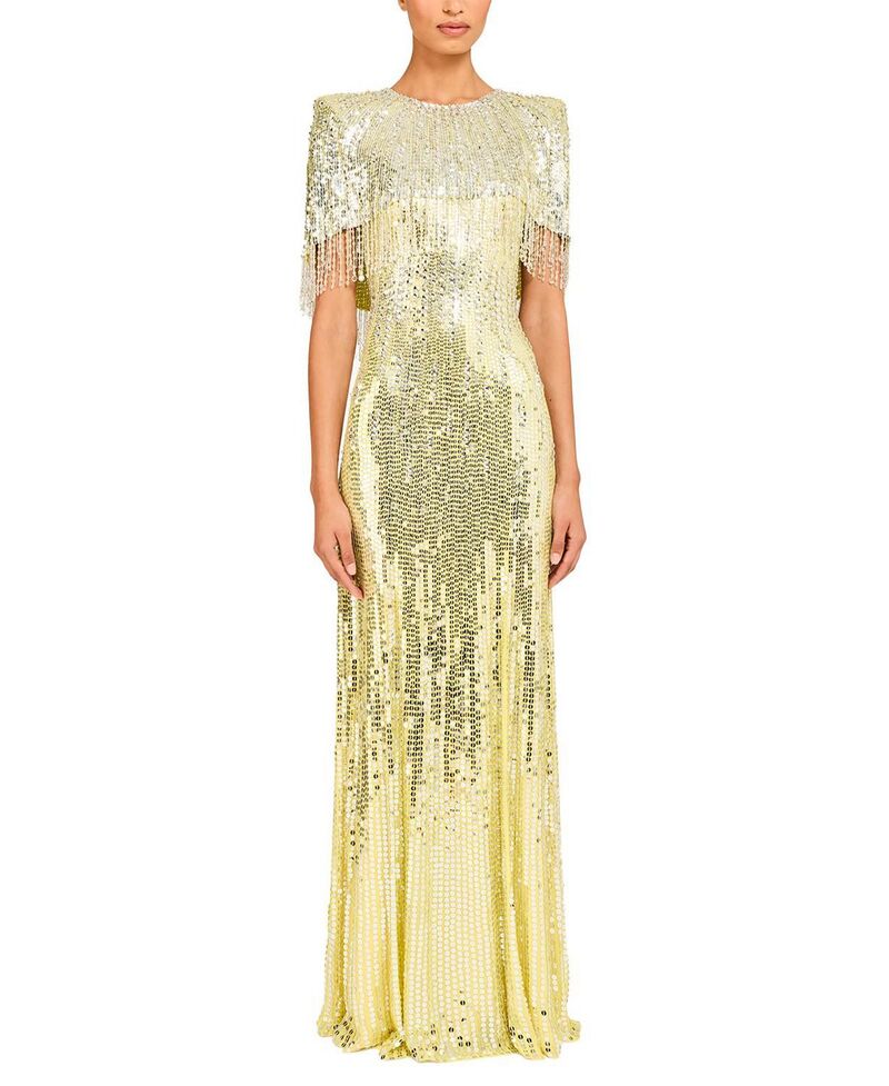 ジェニー・パッカム レディース トップス ワンピースパンコール マキシ Jenny Packham Blake Sequin-Embellished Maxi Dressea Horse｜ReVida 店 573,120円