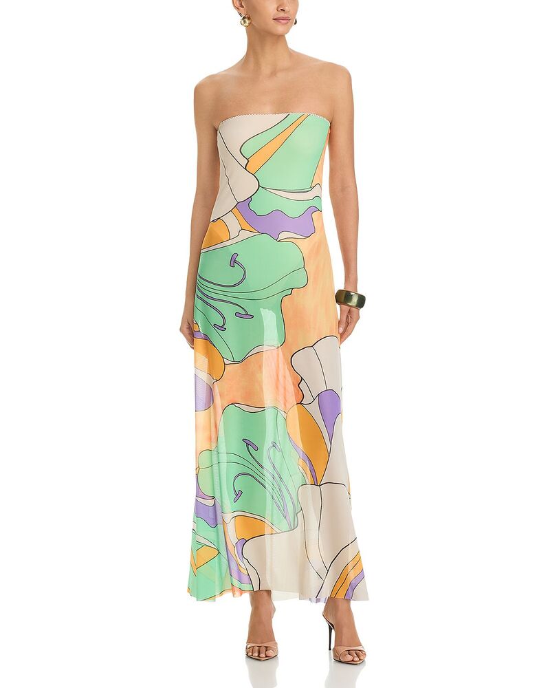 エーエフアールエム レディース トップス ワンピース マキシ AFRM Alfie Maxi Dresscarfloral｜ReVida 店 20,610円