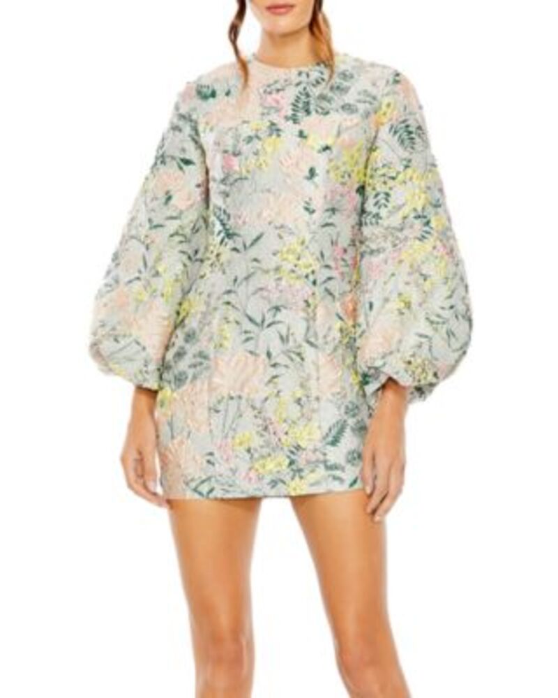 マックダガル レディース トップス ワンピース ミニ Mac Duggal Brocade Mini Dress One-Size