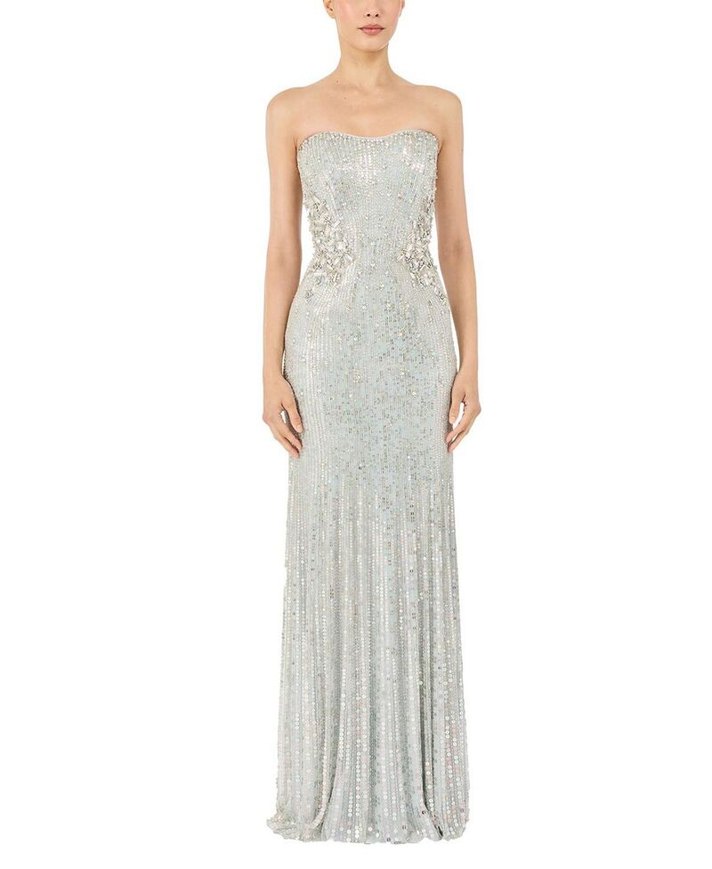 ジェニー・パッカム レディース トップス ワンピース Jenny Packham Topaz Dress Pale Powder
