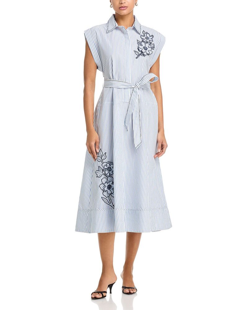 サンク セプト レディース トップス ワンピース Cinq Sept Callie Dress White Multi ホワイト|ReVida 店