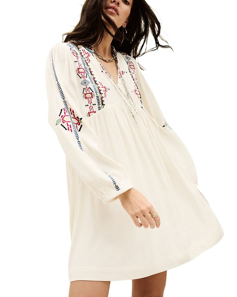 バッシュ レディース アンダーお召しもの ナイト爵お召しもの ba\u0026sh Telma Robe Dress Off White 象牙色