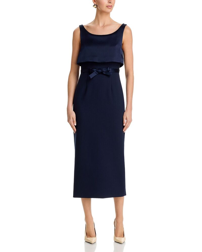 サンク セプト レディース トップス ワンピース Cinq Sept Mila Dress Navy ネイビー