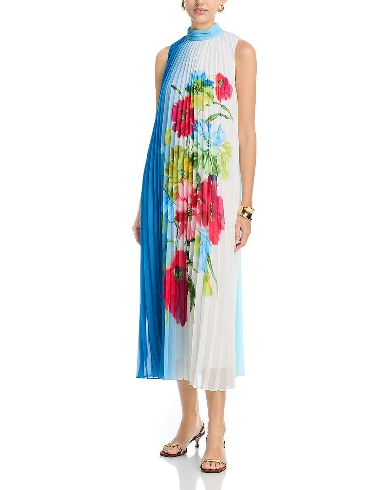 エリータハリ レディース トップス 衣装 Elie Tahari The Reilly Bloom Dress Bloom Print