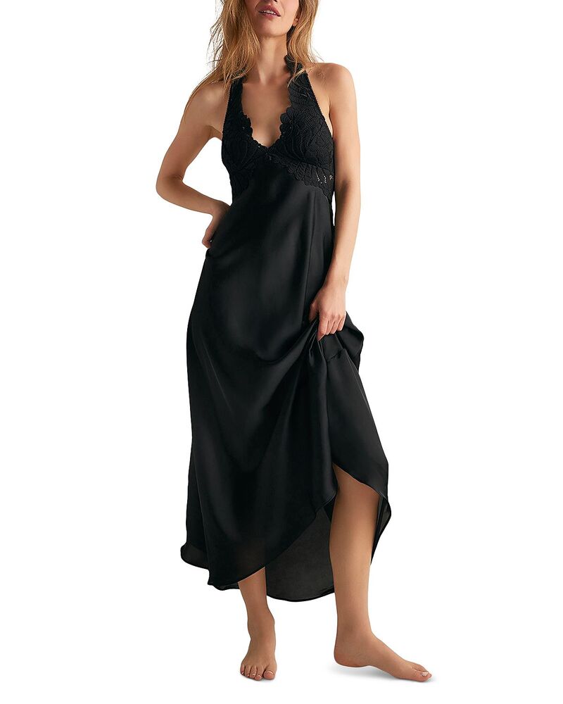 フリーピープル レディース トップス 衣装 midi Free People Petal Party Midi Dress Black 黒いこと レディースファッション-ワンピース