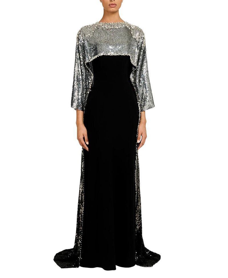 ジェニー・パッカム レディース トップス 衣裳 マキシ Jenny Packham Cassia Maxi Dress Liquorice