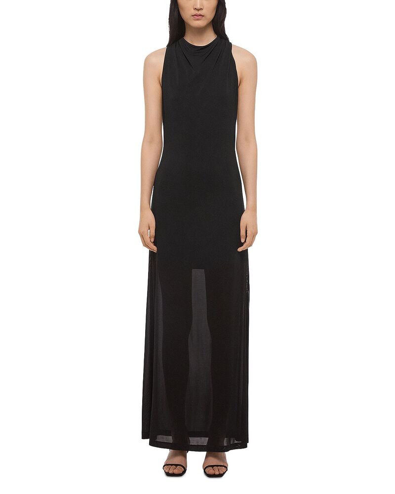 ヘルムート ラング レディース トップス ワンピース Helmut Lang Low Back Cowl Neck Dress Black ブラック