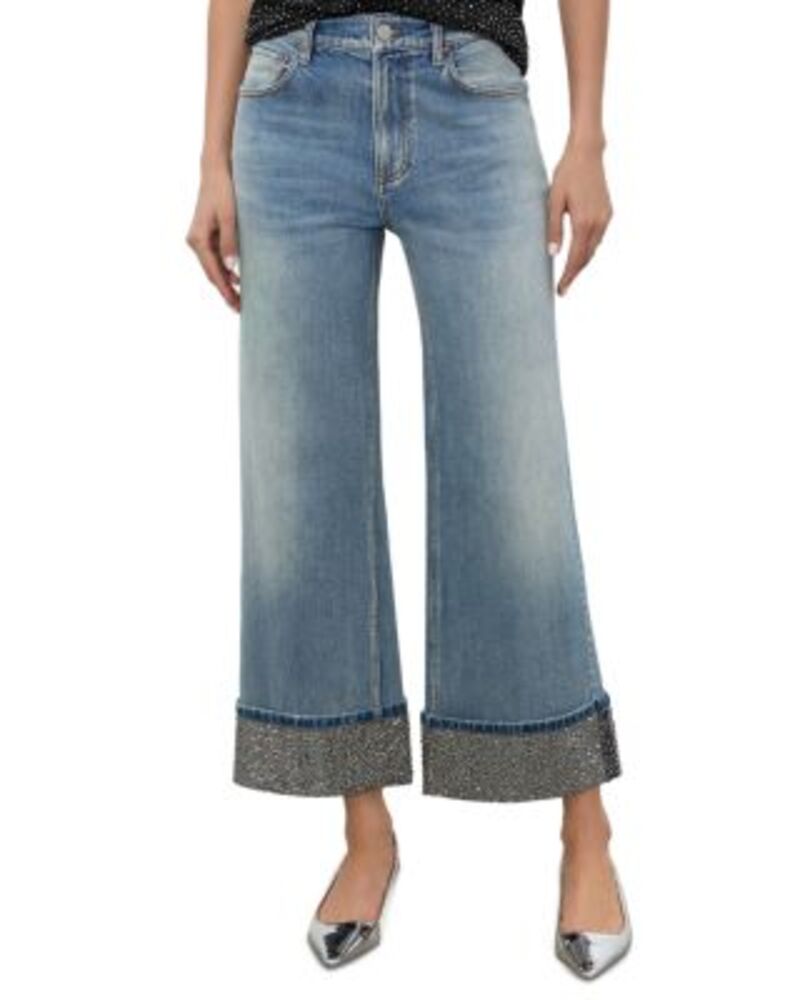 アリスアンドオリビア レディース ボトムス デニムパンツ アンクル ジーンズ Alice and Olivia Weezy High Rise Ankle Jeans in Sierra Lig One-Size