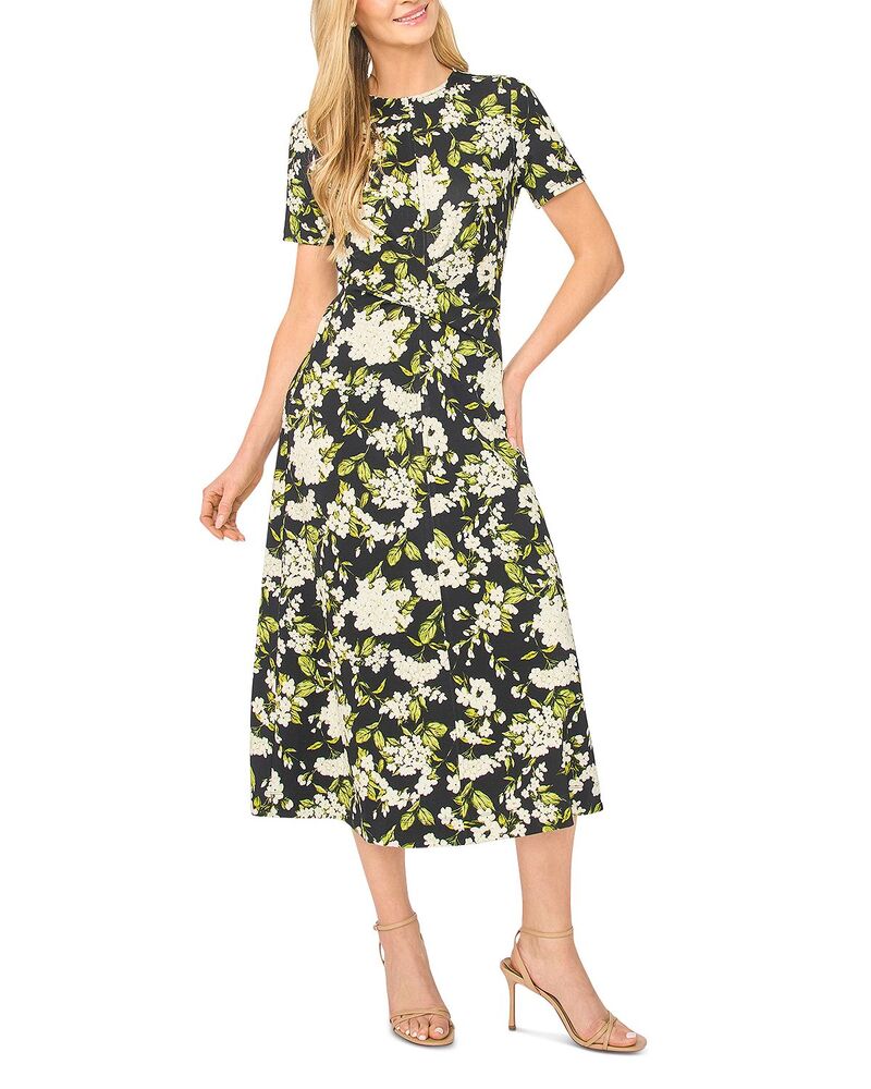 テッドベーカー レディース トップス ワンピース ミディ チェルシー ニット Ted Baker Chelsea Twist Knit Midi Dress Rich Black ブラック