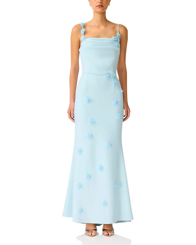 エリアット レディース トップス ワンピース フラワー柄 フラワー Elliatt Iliana Floral Gown Baby Blue ブルー