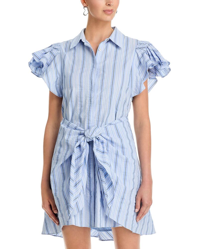サンク セプト レディース トップス ワンピース Cinq Sept Charmine Dress Blue Multi ブルー