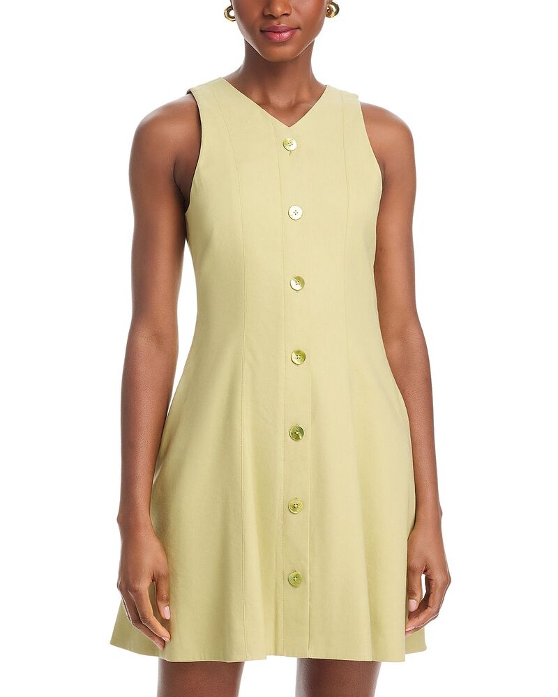 ヴェロニカ ベアード レディース トップス ワンピース Veronica Beard Steiner Button Front Dress Pistachio|ReVida 店