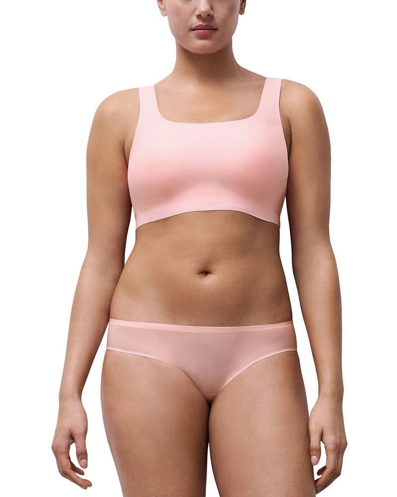 シャントル レディース アンダー御召しもの ズボン下 Chantelle Soft Stretch One-Size Bikini Flourescent Pink サクラ色