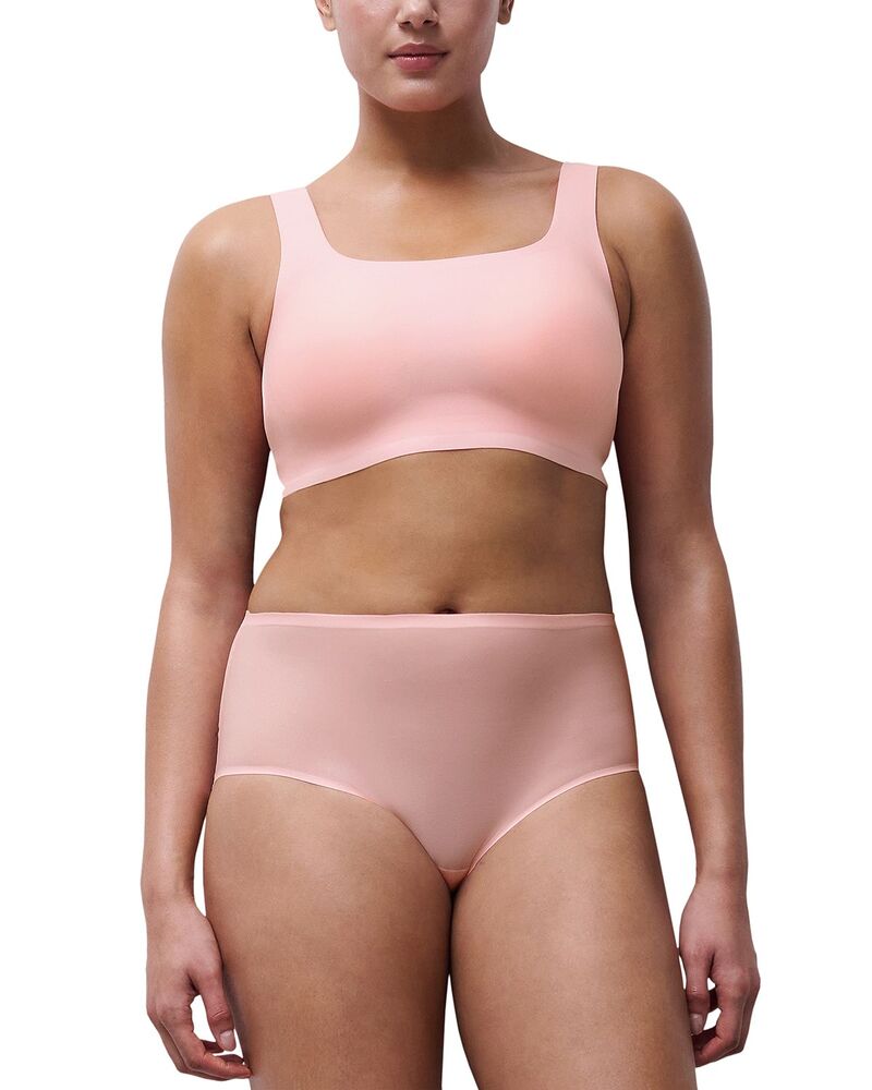 シャントル レディース アンダー御召しもの ズボン下 Chantelle Soft Stretch One-Size Seamless Briefs Flourescent Pink サクラ色