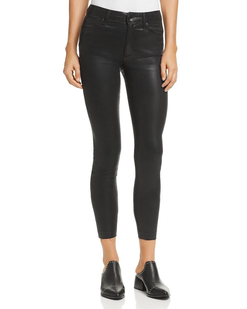 ジョーズジーンズ レディース ボトムス デニムパンツ コート アンクル Joe's Jeans The Charlie High-Rise Coated Ankle Skinny Jeans Black ブラック|ReVida 店