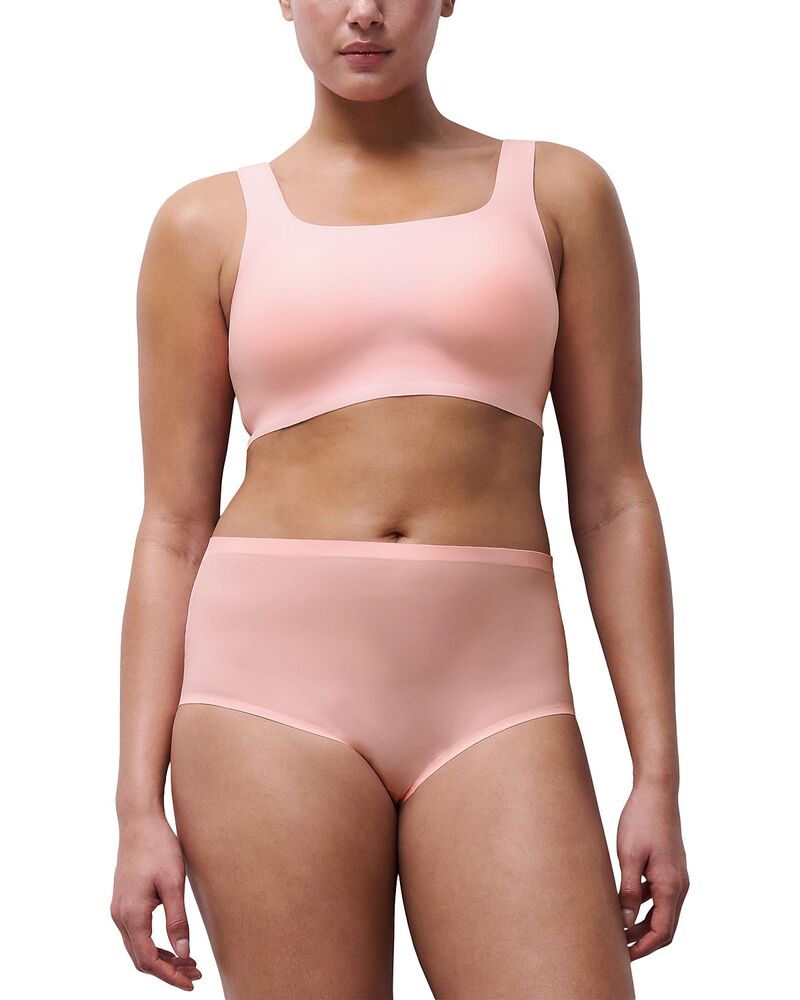 シャントル レディース アンダー御召しもの ズボン下 Chantelle Soft Stretch One-Size Full Briefs Flourescent Pink サクラ色