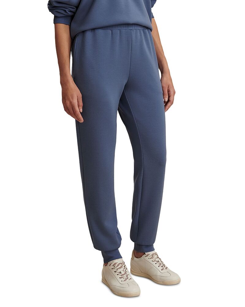 バーレイ レディース ボトムス 心地好いズボン下 Varley The Slim Cuff Jogger Pants Bijou Blue 青み
