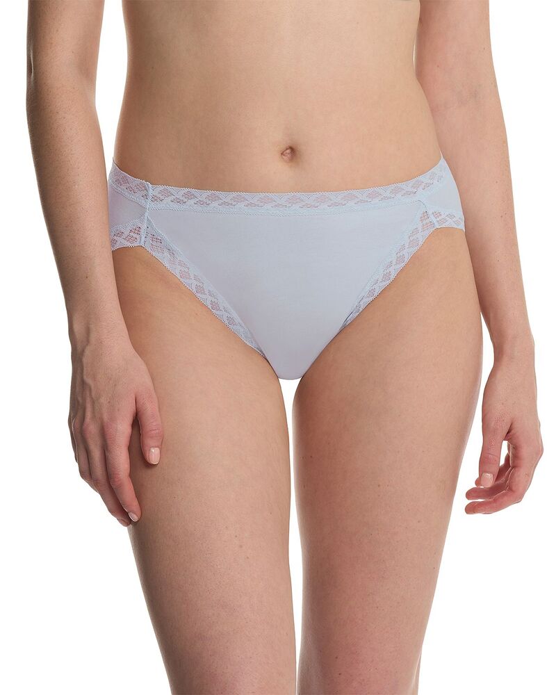 ナトリ レディース アンダー御召しもの ズボン下 Natori Bliss French Cut Bikinis Frosted Sky