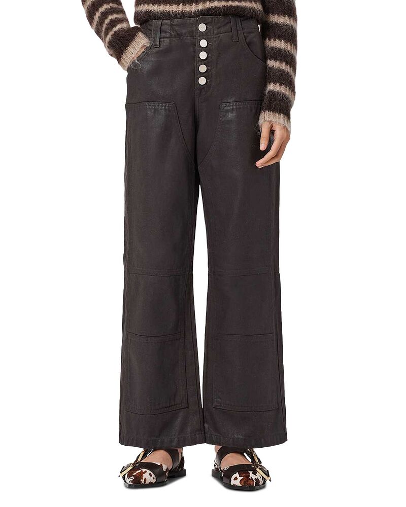 オールセインツ レディース ボトムス デニムパンツ コート ジーンズ ALLSAINTS Tay Carpenter Jeans in Coated Brown ブラウン 45,480円