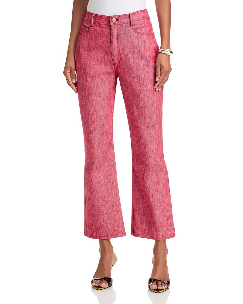 サンク セプト レディース ボトムス デニムパンツ アンクル ジーンズ Cinq Sept Coloredenim Stevie High Rise Ankle Jeans in Chilli Pepper Chilli Pepper デニム