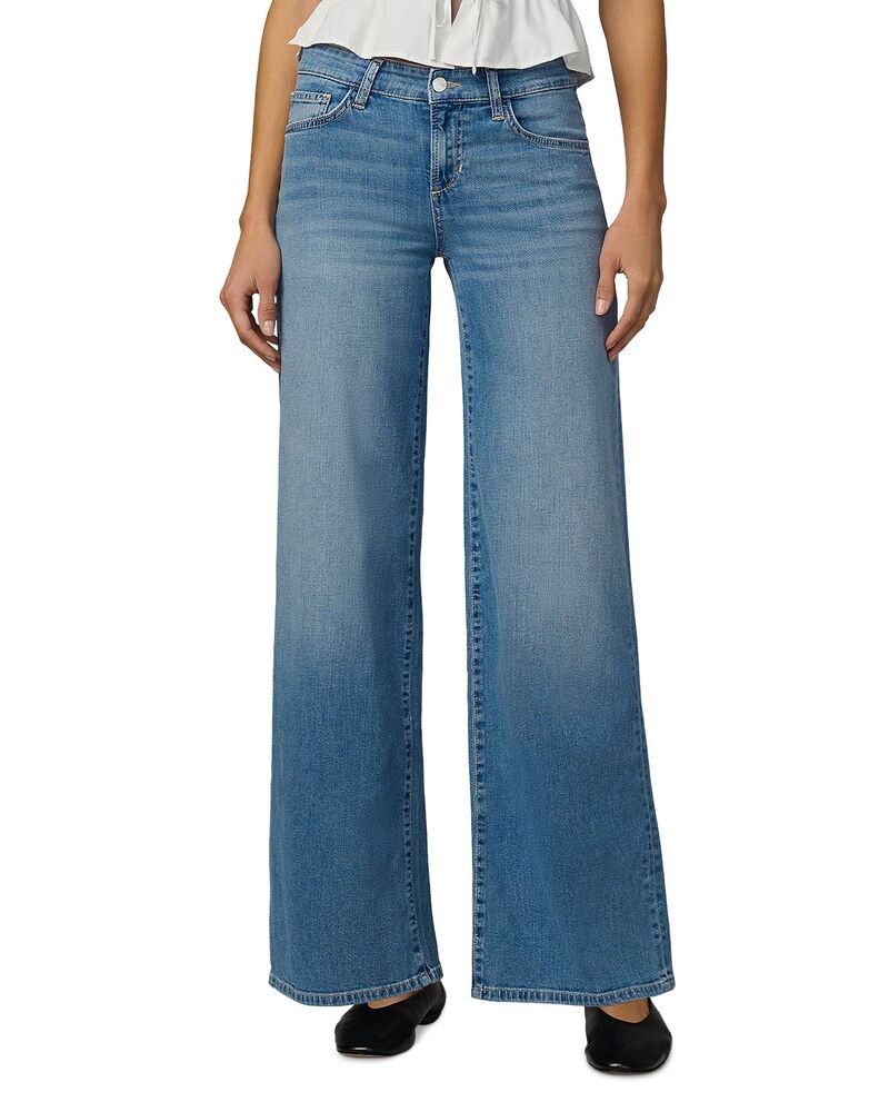 ジョーズジーンズ レディース ボトムス ジーンズズボン下 ワイドレッグ Joe\u0027s Jeans The Lou Mid Rise Wide Leg Jeans インチ Impeccable