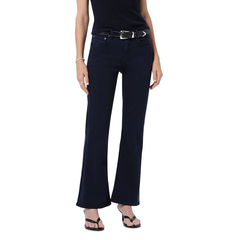 シチズンズ オブ ヒューマニティ レディース ボトムス デニムパンツ ジーンズ Citizens of Humanity Goldie Mid Rise Kick Flare Jeans Navy ネイビー