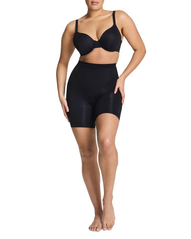スパンク レディース ボトムス ハーフパンツ・ショーツ ショートパンツ SPANXsculpt Go Figure Mid Thigh Shorts Very Black ブラック
