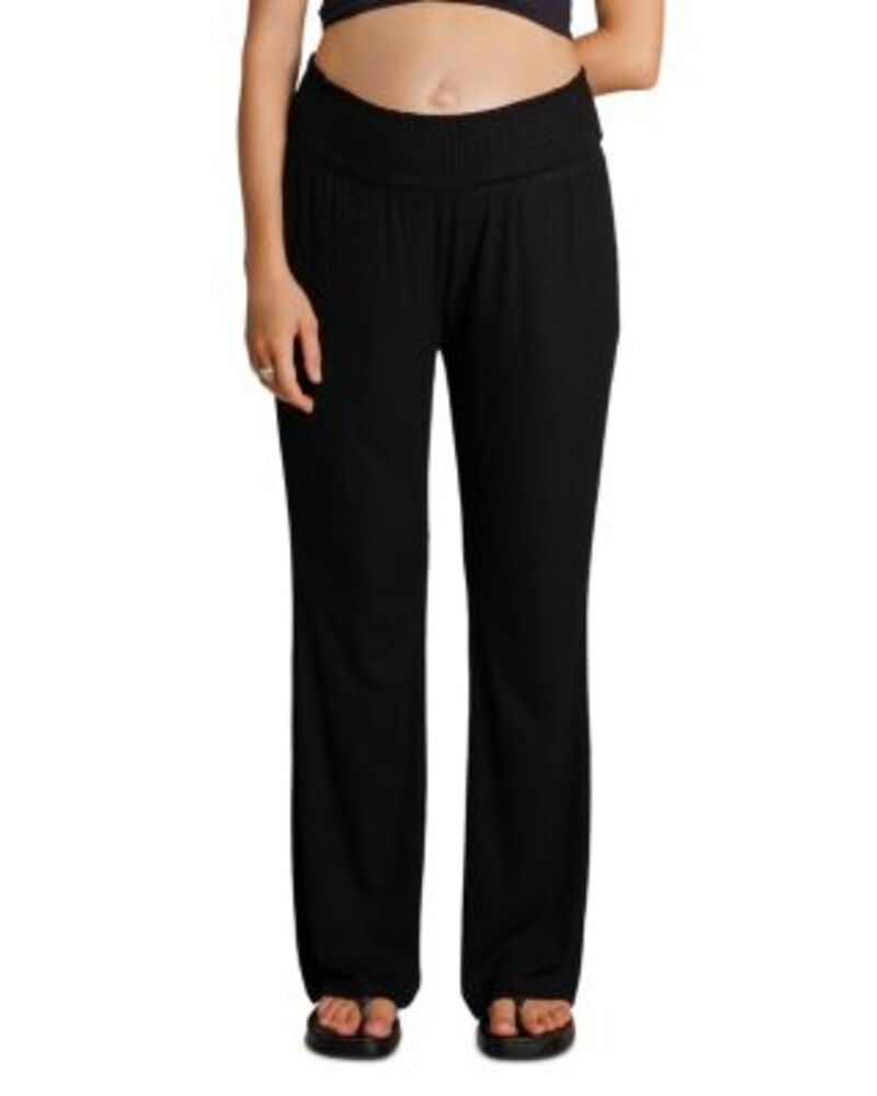 ノム レディース ボトムス カジュアルパンツ リブ Nomaternity Soft Ribbed Pants One-Size